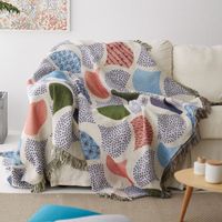 Nordic Decorative Sofa Blanket for Living room Slipcover - Gingkgo