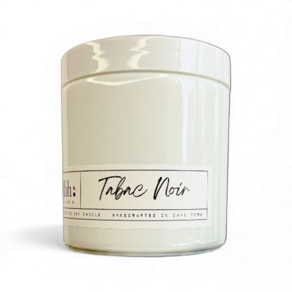 Tabac Noir - Black Tea &amp; Vanilla Spice Double Wick Soy Candle 770g