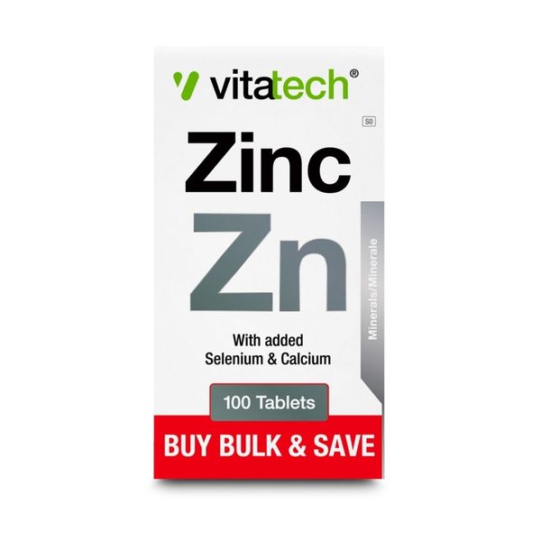 Vitatech Vitamin Zinc Bulk 100 Tablets