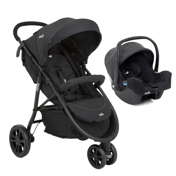 Joie Litetrax 3 Travel System - Coal