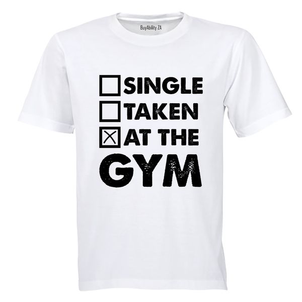 Relationship Status Gym - Adults - T-Shirt