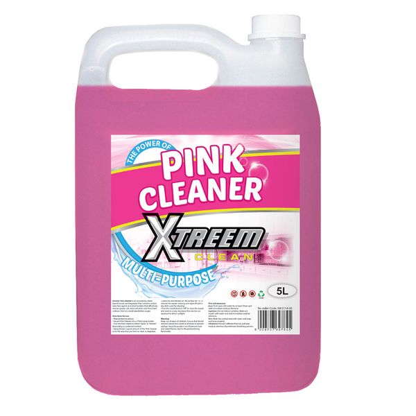Xtreem Pink Cleaner 5L - Bulk Value Size