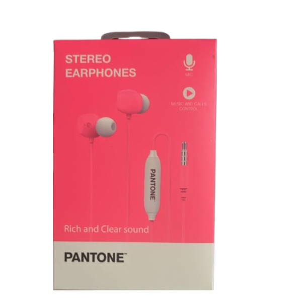 Pantone Neon Stereo Earphones