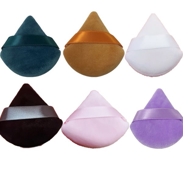 6 Piece Powder Puffs for Face Powder, Triangle Powder Puff