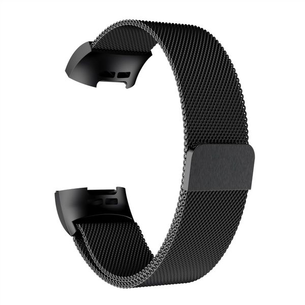 Milanese Strap Fitbit Charge 3/4 - M/L - Black