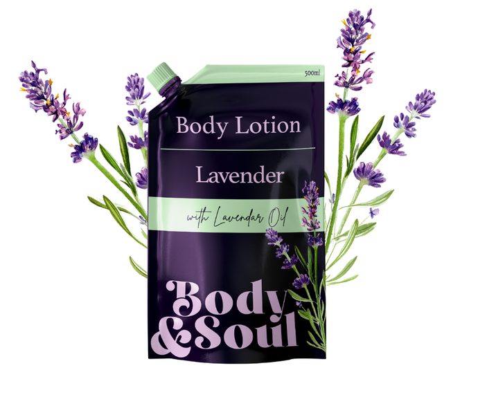 Lavender calming Body lotion with lavender oil 500ml