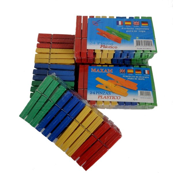 Plastic Pegs (60Pcs)