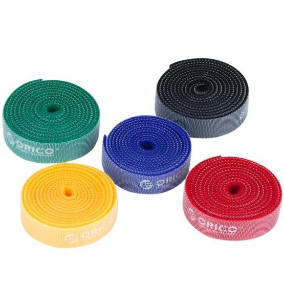 Orico Hook and Loop Cable Ties 5 Pieces- 1m