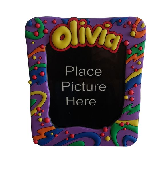 Named Photo Picture Frame - Personalised - Durable - 14CM X 12CM Olivia