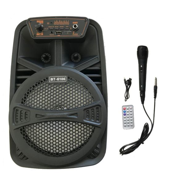 6.5" BT Radio Speaker With Microphone