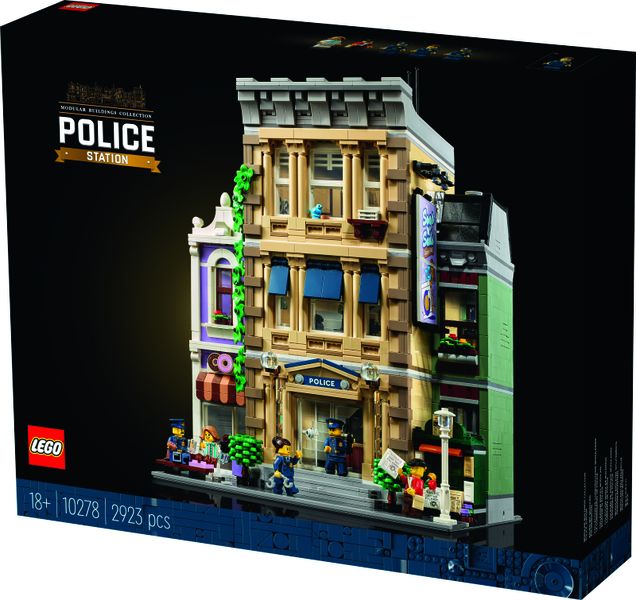 LEGO Icons Police Station 10278 Building Kit (2,923 Pieces)