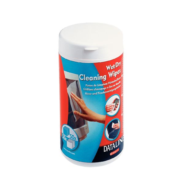 Esselte Wet &amp; Dry Cleaning Wipes