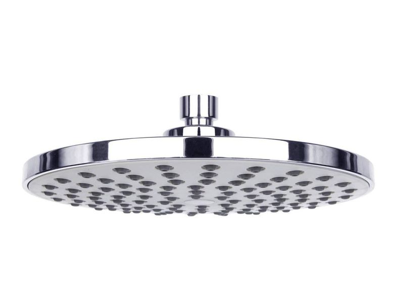 Olive Tree High-Pressure Rainfall Chrome Plated Round Showerhead 8Inch