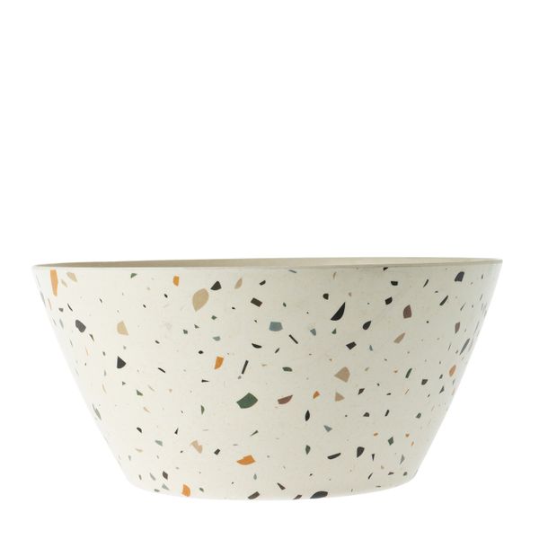 George &amp; Mason - Terrazzo Bamboo Fibre Salad Bowl