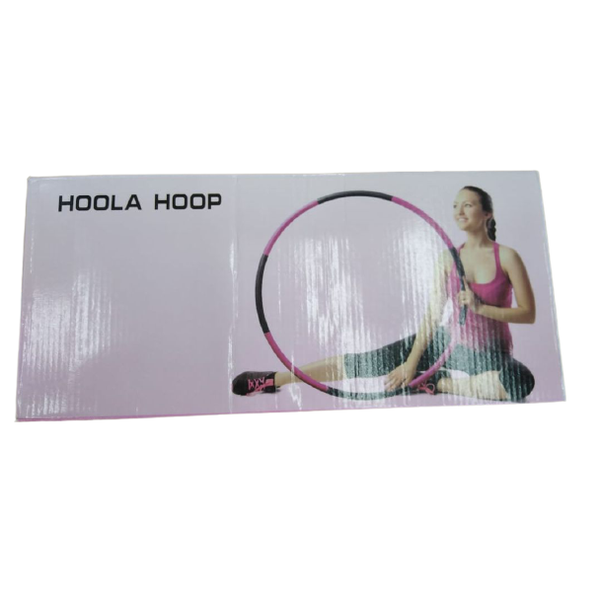 Adjustable Exercise Hula Hoop - Pink