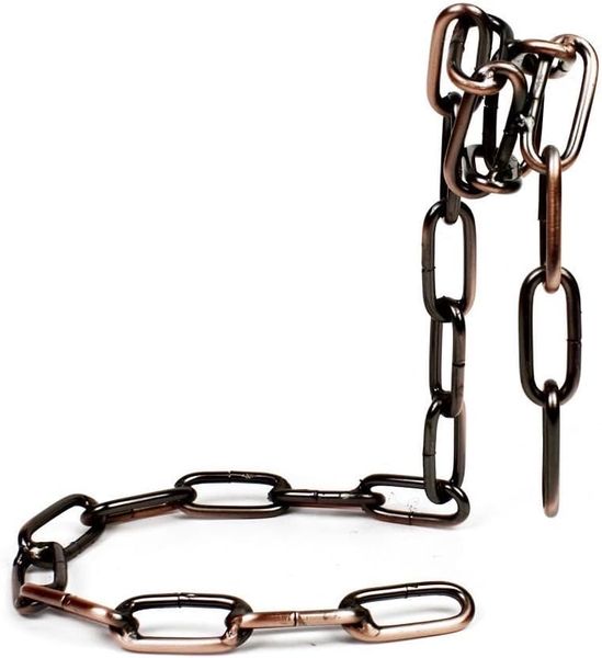 Floating Iron Wine Bottle Holder, Magic Suspended Chain Rack