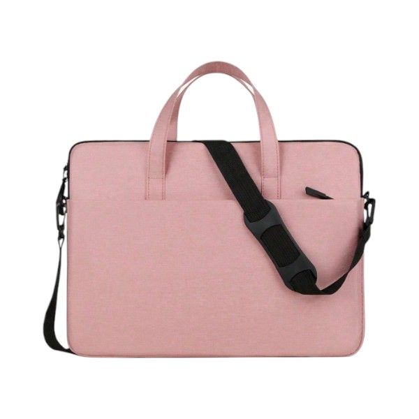 13 Inch - Laptop Bag With Shoulder Strap &amp; Multiple Storage Pockets - Black