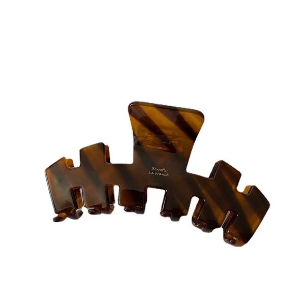 Vintage Tortoiseshell Hollow Hair Claw