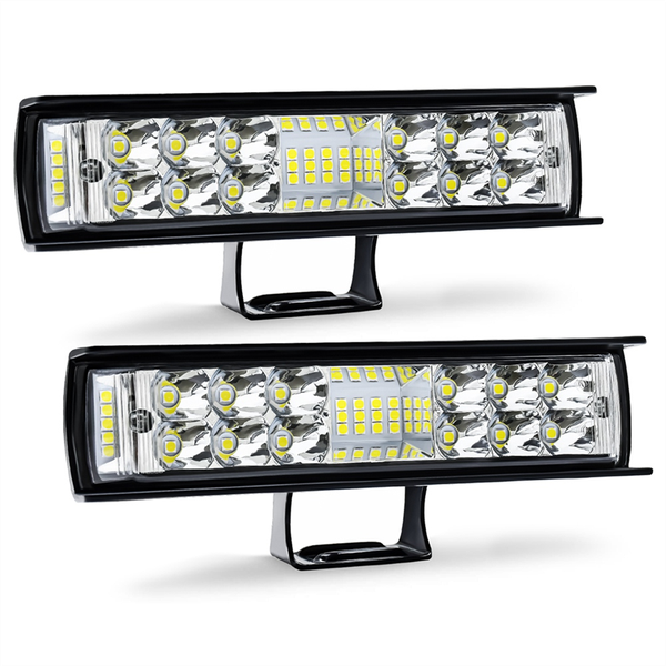 Led Light Bar 6 Inch 60W 6000Lm Led Fog Light Compatible with Universal