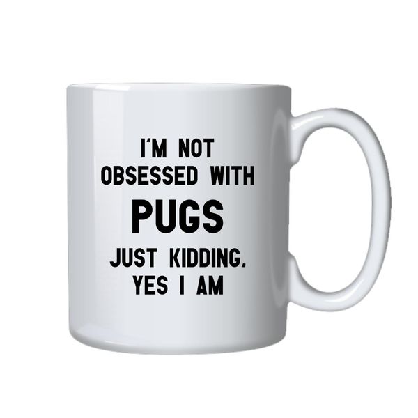 Pugs Coffee Mug - Best Pug Dog Owners Funny Novelty Gift Idea