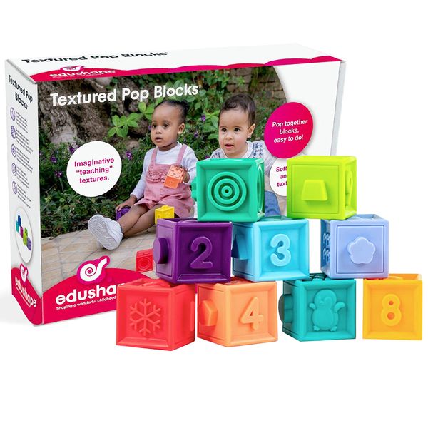 edushape Textured Pop Blocks