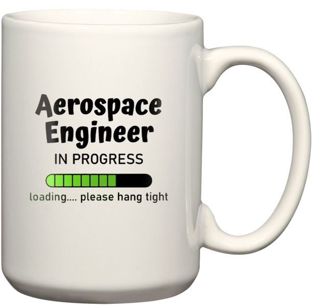 Aerospace Engineer in Progress Birthday Christmas Graduate Gift Mug