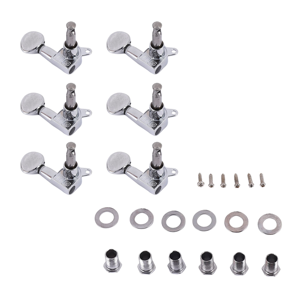 Fleur Tuning Pegs / Strings for Stratocaster / Tele / Acoustic Guitar 6L Si