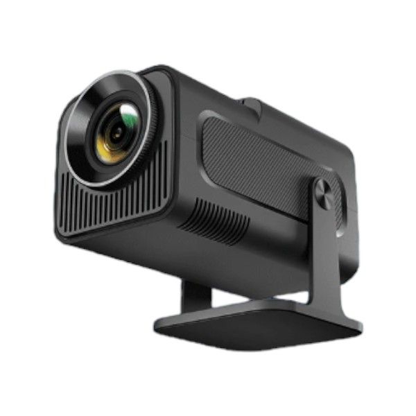 HY320 - 4K Android 11 Multi-Use Projector With 180 Degree Rotation - Black