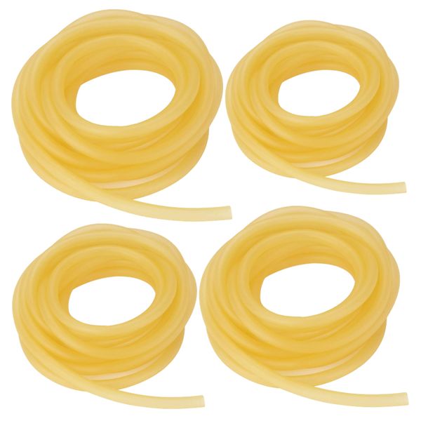 Sport Multifunctional Rubber Slingshot Tube Replacement Set of 4 Sizes - 1 Meter
