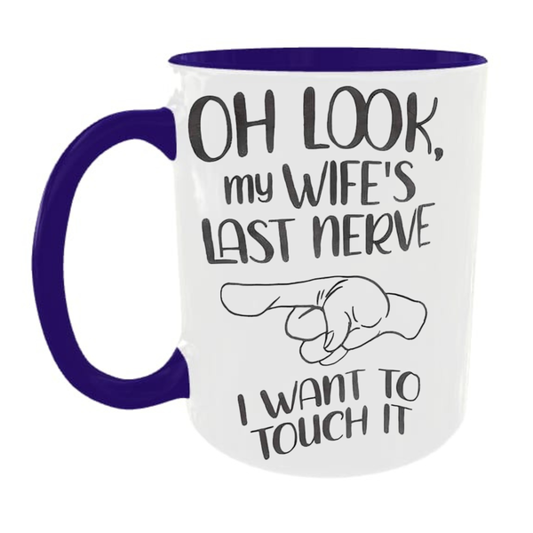 Oh Look Blue Mug image