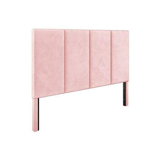 Mai Lifestyle - Nyeleti Upholstered Headboard - Velvet Pink