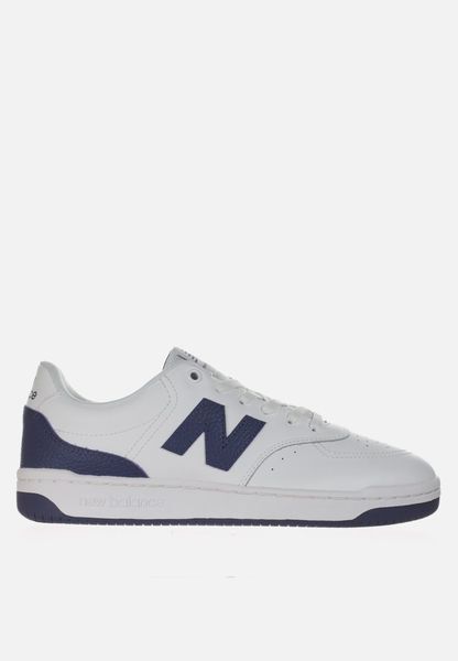 New Balance Mens BB80 v1 Sneaker - White/Navy Blue