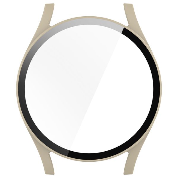 Full Protective Case Compatible with Samsung Galaxy Watch 7 40mm-Beige