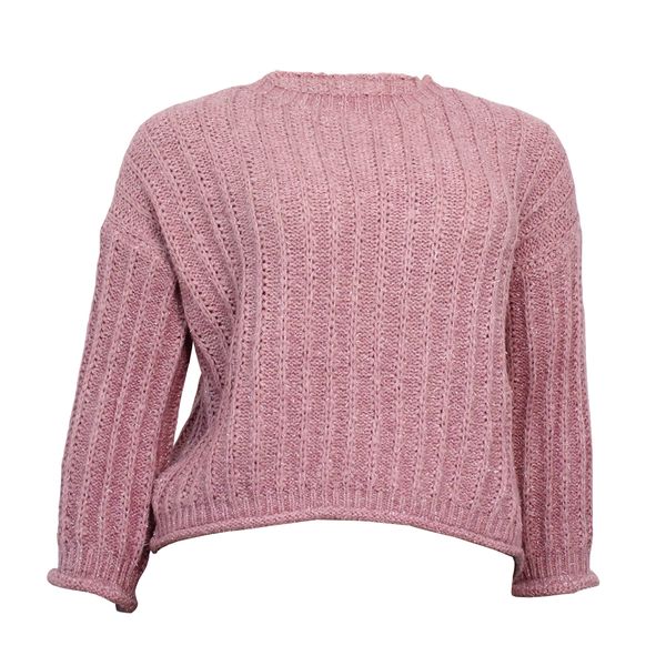 Purple &amp; Prose Lilac Shimmer Knit Jersey-M/XL