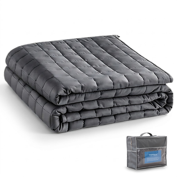 Topika Cooling Weighted Blanket for Adults, 6.8kg Heavy Blanket 203 x 220cm