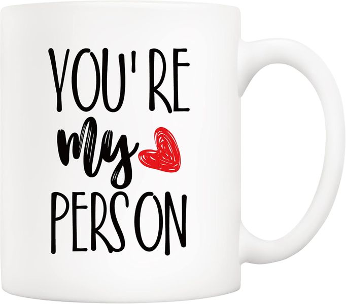 You're my person-Father's day-Mother's day-Valentines-Christmas Mug