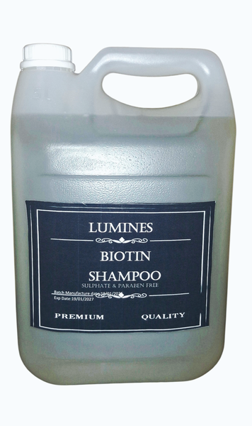 5L Biotin Shampoo - Sulphate free