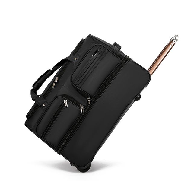 58cm Foldable Waterproof Duffle Bag - Expandable Travel &amp; Business Luggage