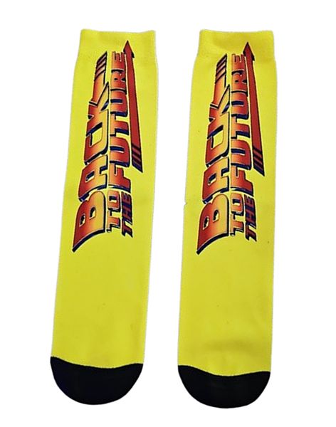 Retro Style Novelty Socks - Back To The Future