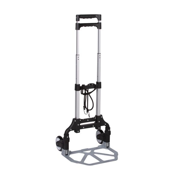 Folding Hand Trolley Hold Up To 80Kg - Black