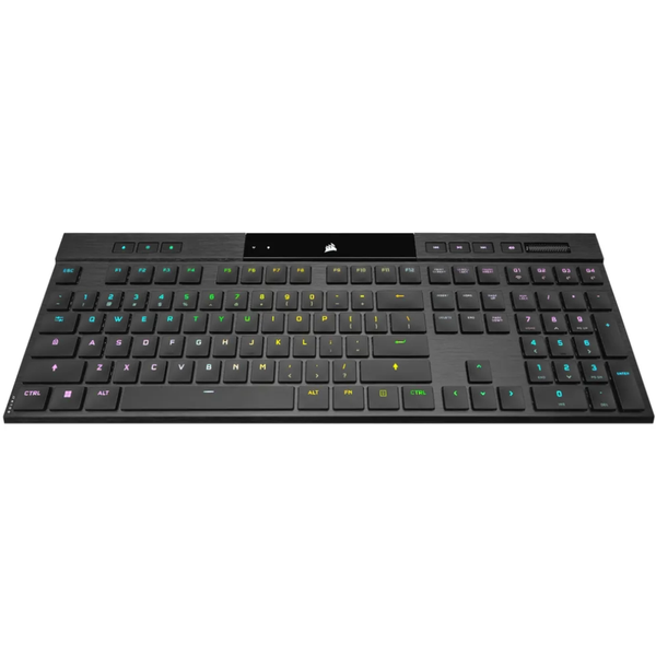 Corsair Gaming Keyboard K100 Air RGB Wireless Keyboard - Bluetooth Keyboard