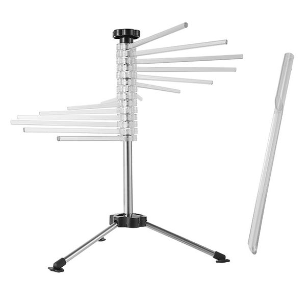 Collapsible Pasta Drying Rack 14 Handles Fresh Noodle Maker Kitchen Tool