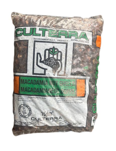 Culterra Macadamia Nut Shells - 15dm bag