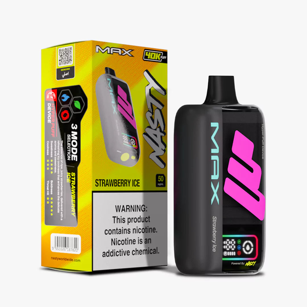 Nasty Max 40k Strawberry Ice- 5%