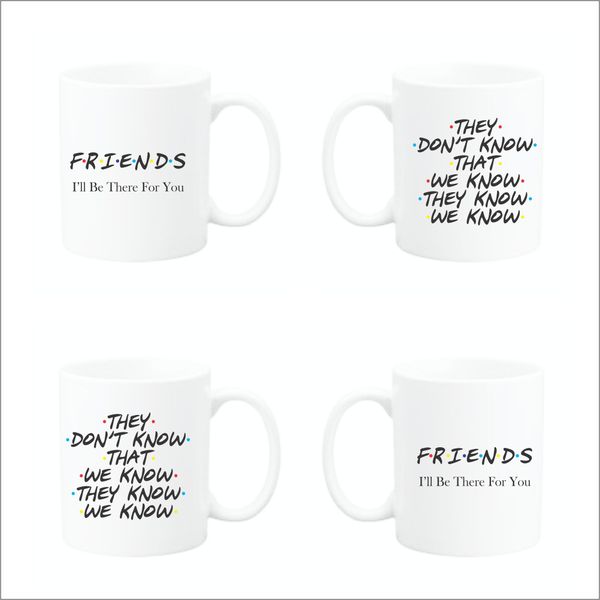 Friends Coffee Mug Set