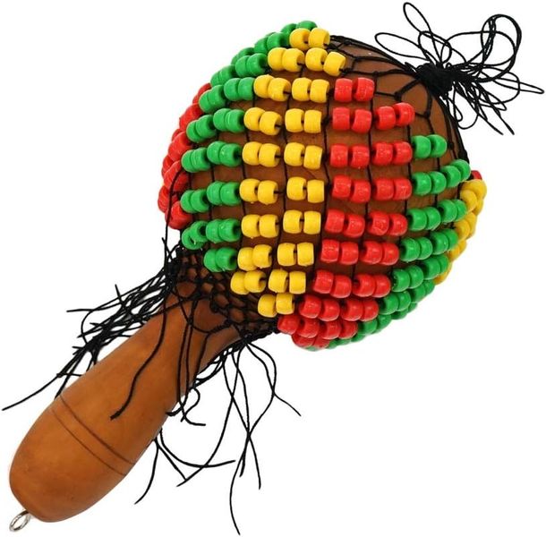 Toca Coconut Shekere - Rasta Design