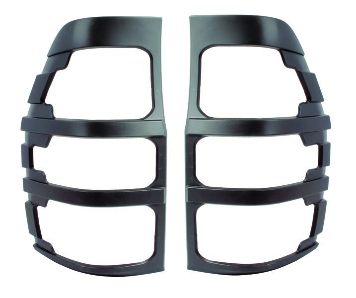 Tail Lamp Covers for Ford Ranger 2012 - 2014 - Matte Black