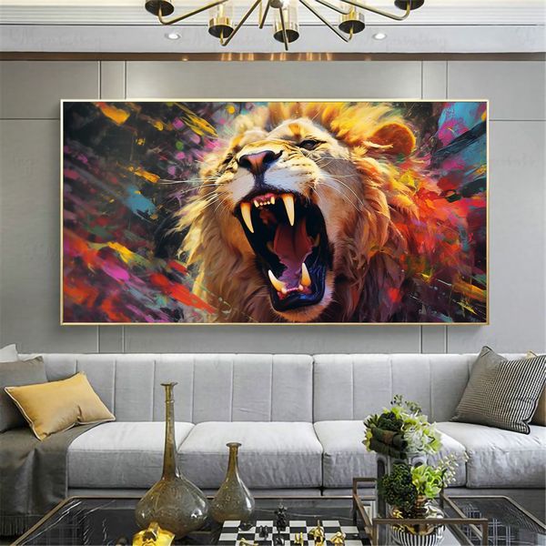 Canvas Wall Decor - Savagery Unleashed - 0462