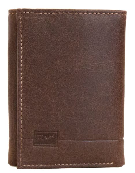 Fino HL-1303A Genuine Leather Right Hand Slim Compact Card Wallet with Box