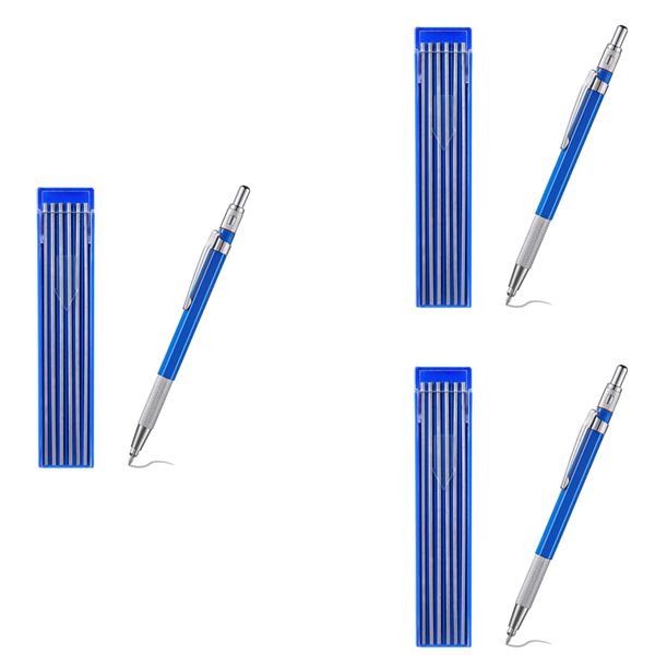 Mechanical Pencils Metal Marker With Builtin Sharpener